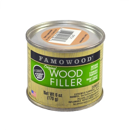 6 Oz Birch Famowood Solvent Based Original Wood Filler